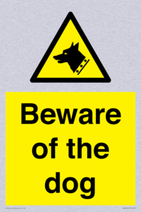Beware of the dog